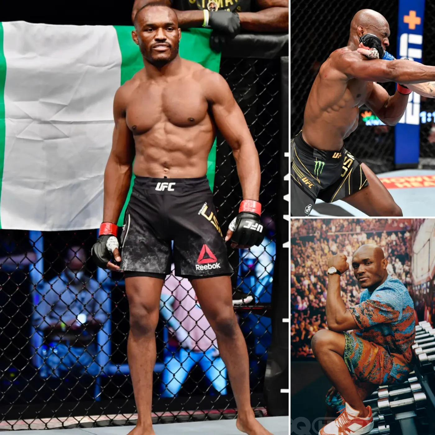 Kamaru Usman shocked MMA fans when he made waves in the Nigerian entertainment industry.