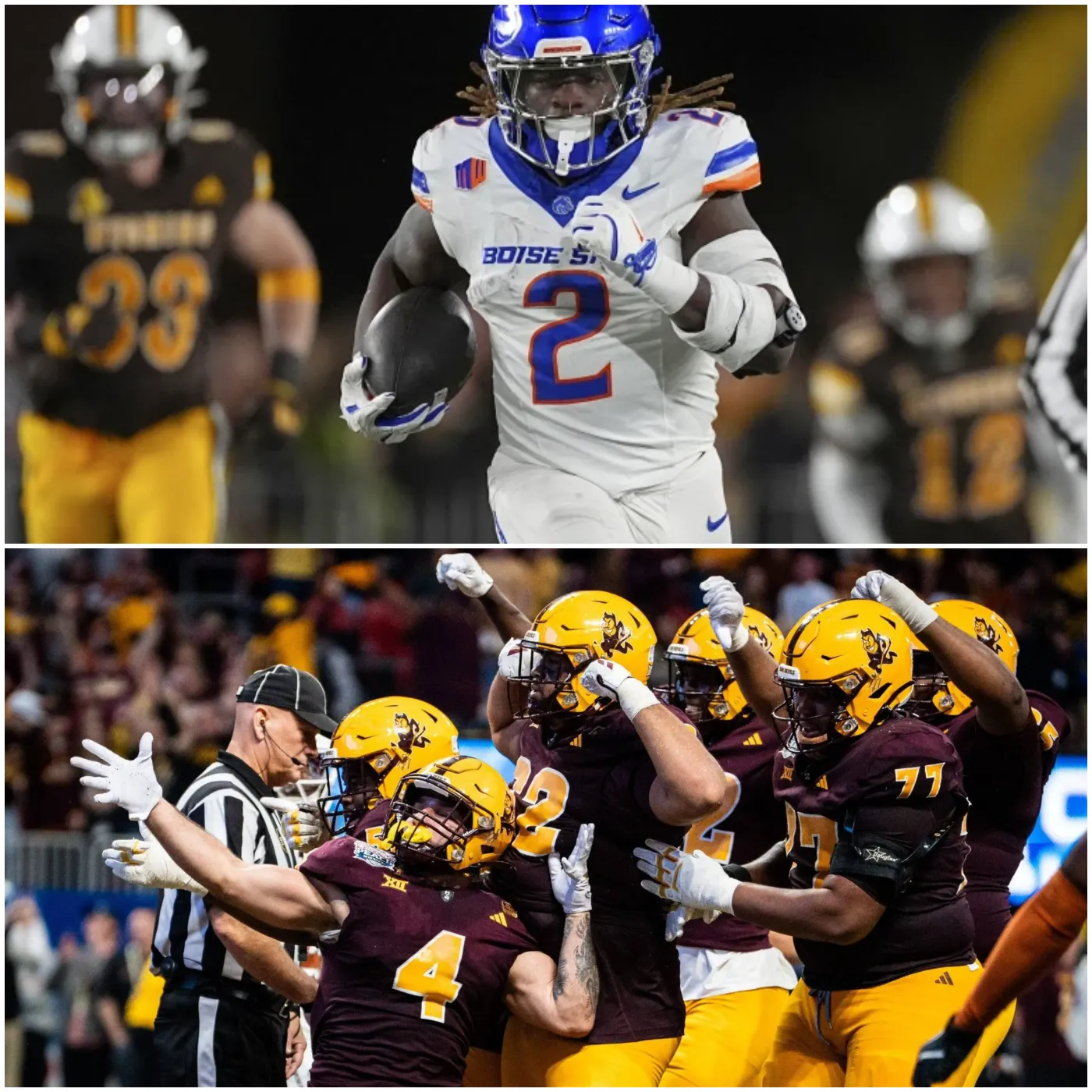 College Football Playoff Underdog Selections, Broncos and Sun Devils Embrace the Underdog Role