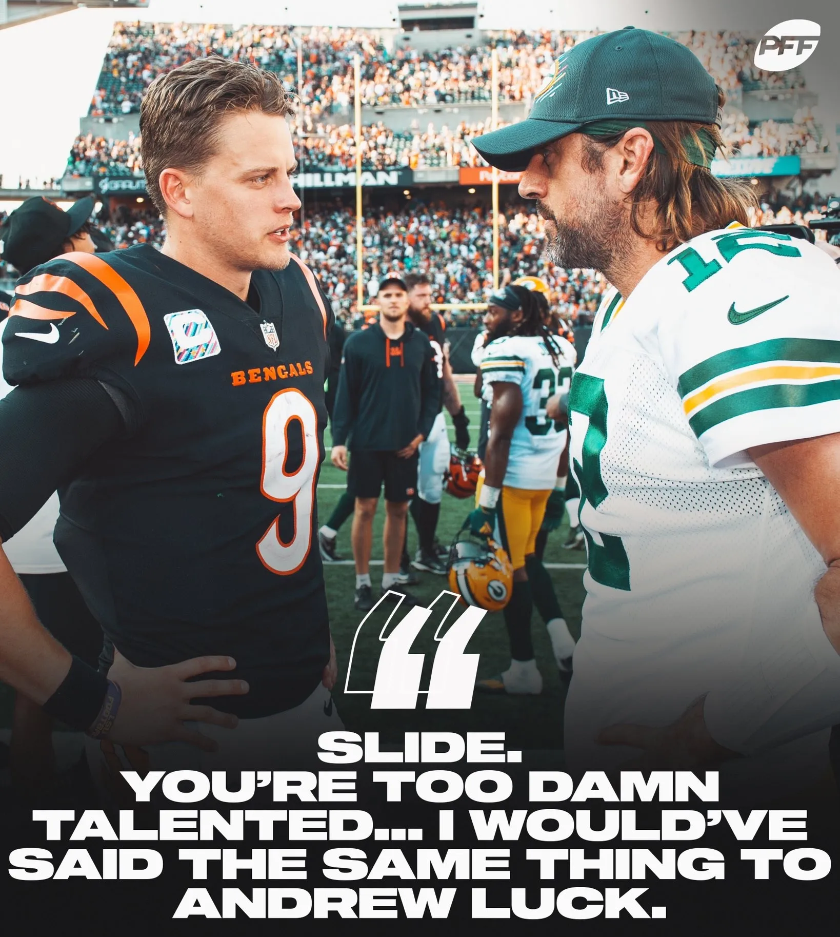 image_677b59789a910 After being pressed on Aaron Rodgers hope, Joe Burrow reveals his real colors