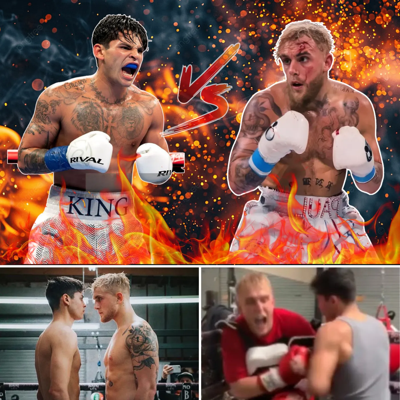 Cover Image for Ryan Garcia and Jake Paul Secretly Training Together for a Joint PPV Event!