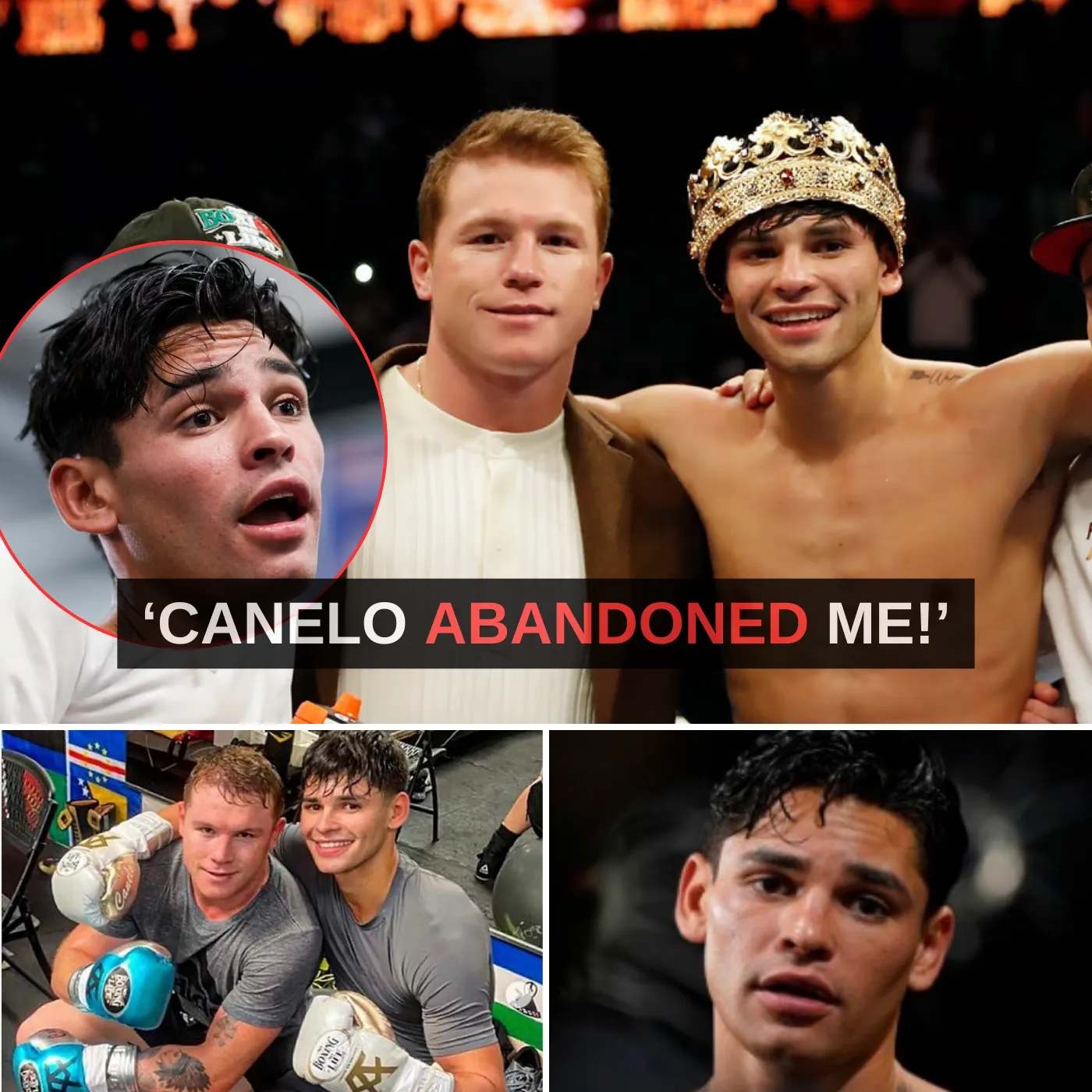 Cover Image for Ryan Garcia’s Shocking Accusation: ‘Canelo Alvarez Used Me and Then Tossed Me Aside!’