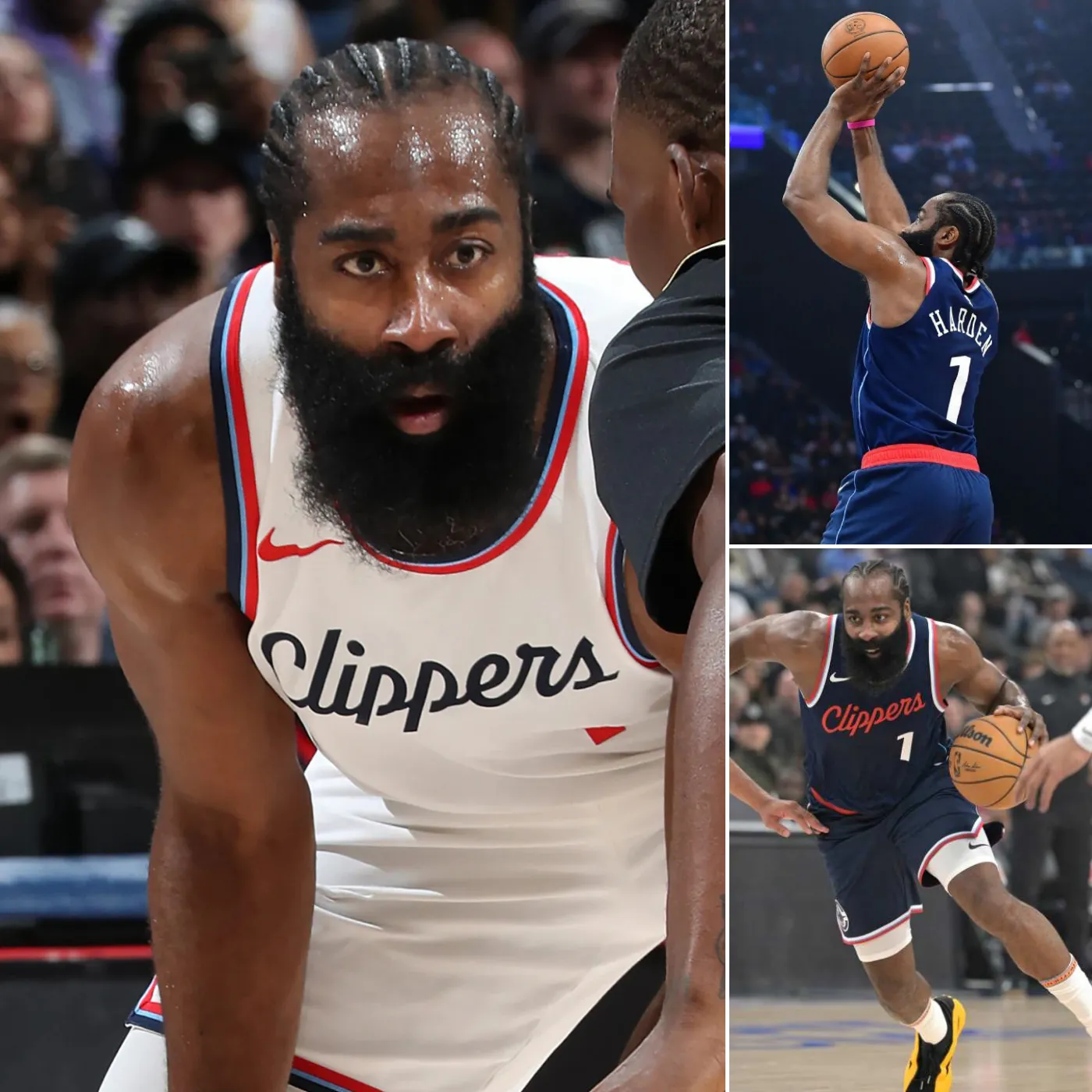 Cover Image for Trail Blazers Left Speechless as James Harden Dazzles with Unstoppable Skills