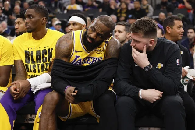 image_67ad67938f506 LeBron's Camp Unsettled: Luka Doncic Trade Sparks Tension in Lakers' Locker Room!