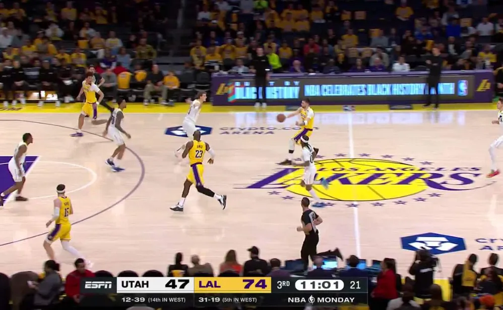 image_67b16955c27b2 Luka Dončić Shines in Lakers Debut, Leading Team to Dominant Win Over Jazz