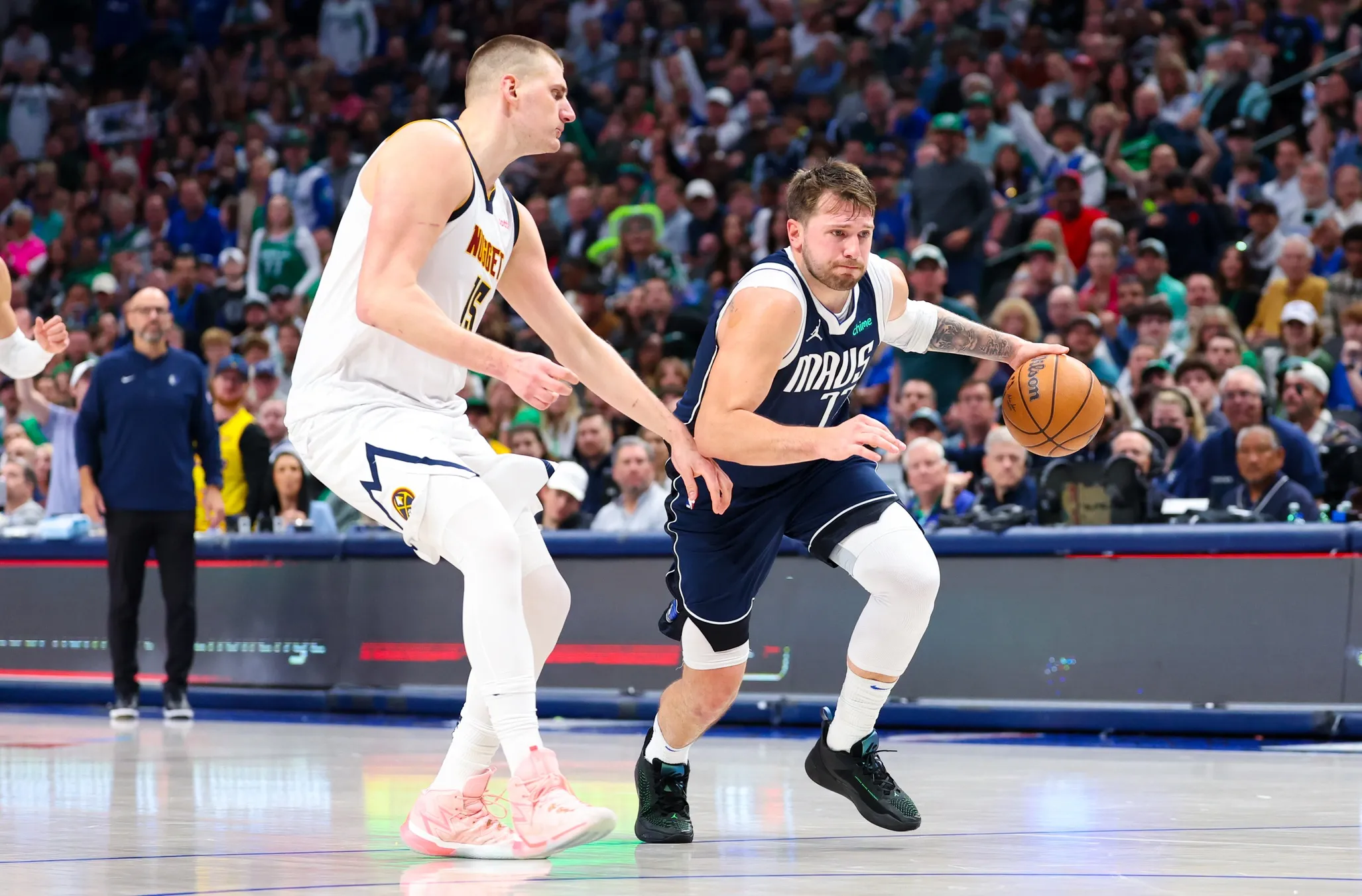 image_67b2b0426db34 Nikola Jokic reflects on his close friend Luka Doncic's absence from All-Star Week, calling the situation 'unusual' and 'strange'
