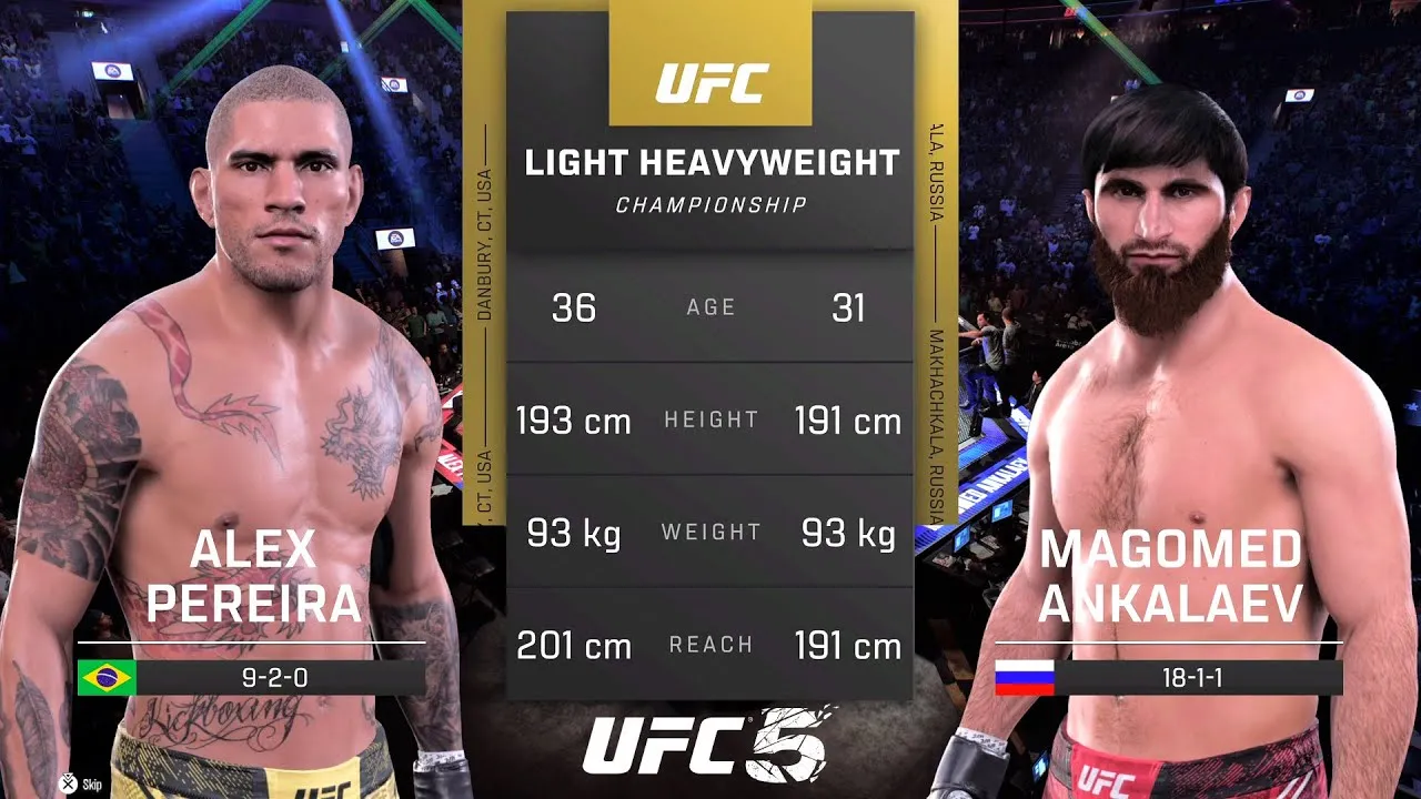 image_67b6a455d2697 The striking power of Alex Pereira versus the grappling skills of Ankalaev: Who will win at UFC 313?