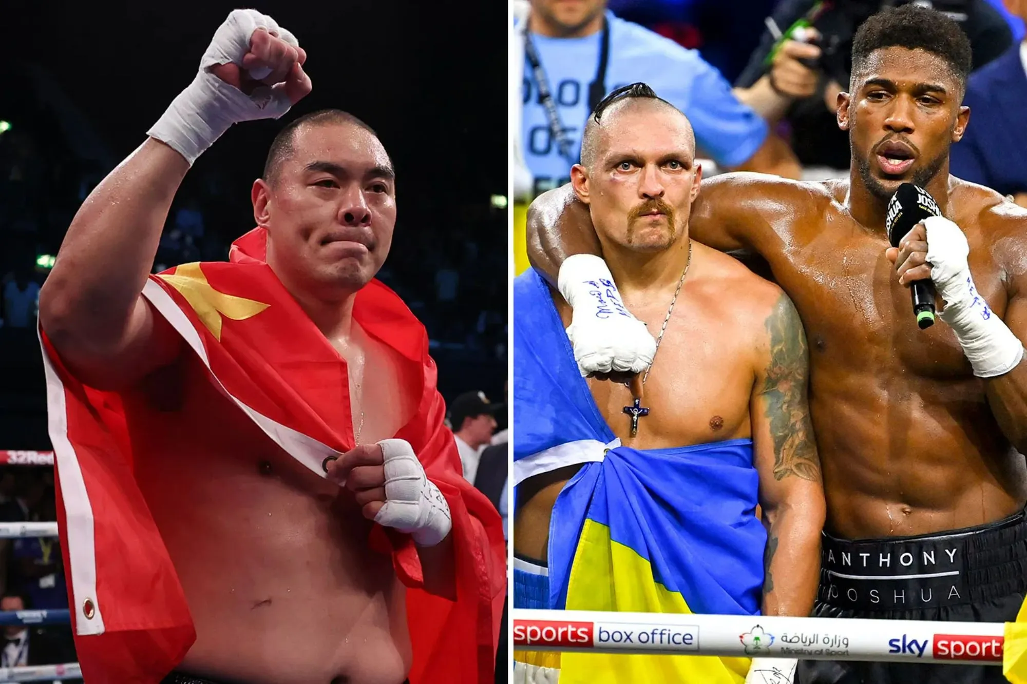 image_67b940ce21b4c Zhilei Zhang is likely to face Oleksandr Usyk in a Heavyweight Title Clash later this year