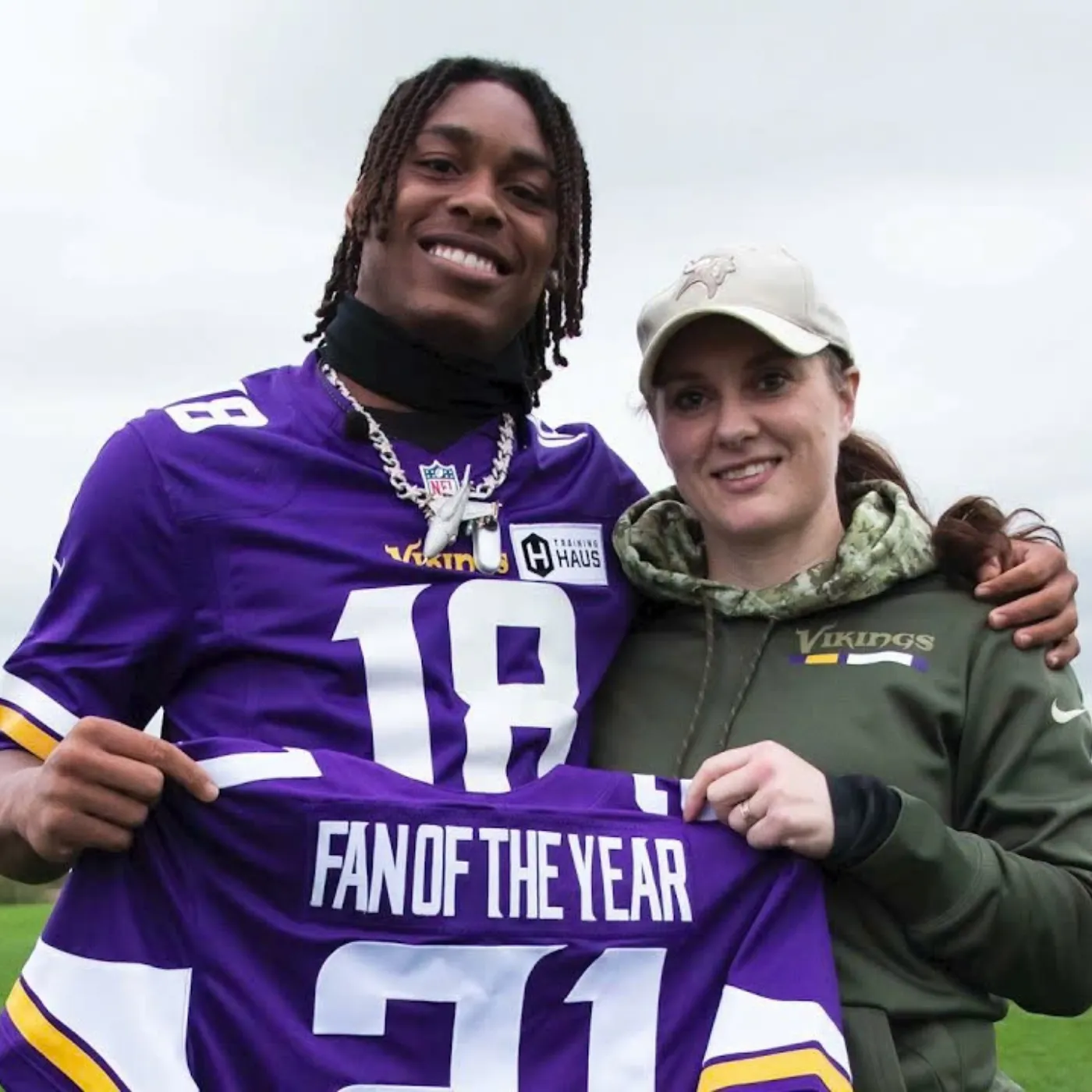 image_67c6b7b673396 Minnesota Vikings and Justin Jefferson Deliver an Emotional Surprise to a Special Fan